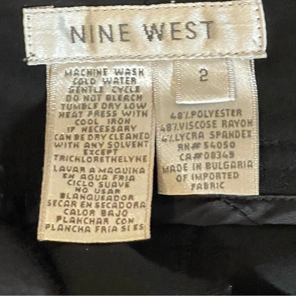 Nine West Front Seam Dress Comfy Pants - Picture 8 of 9